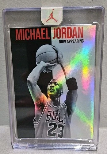 MICHAEL JORDAN 918 Customs Art Card "Now Appearing" Scarface Style Bulls GOAT