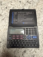 Casio Data Bank DC-8500 64KB Electronic Organizer   Working   Vintage
