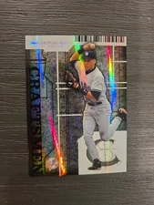 2005 Donruss Master Craftsmen Derek Jeter #/d 77/100 Foil Card C6 New York Yanke
