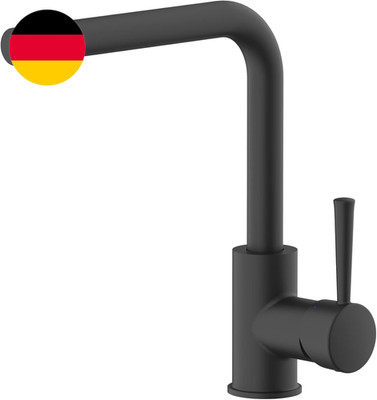 Lenz Küchenarmatur OLINA in Schwarz Matt   Mit Hochwertiger Markenmischdüse Und 