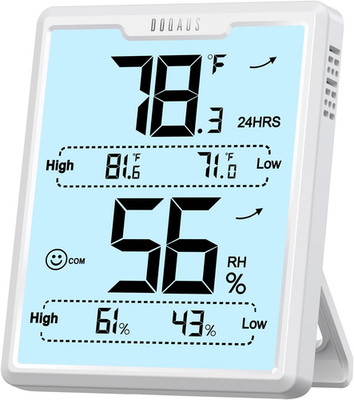 Digital Hygrometer Room Thermometer Indoor, Humidity Meter with Large LCD Displa