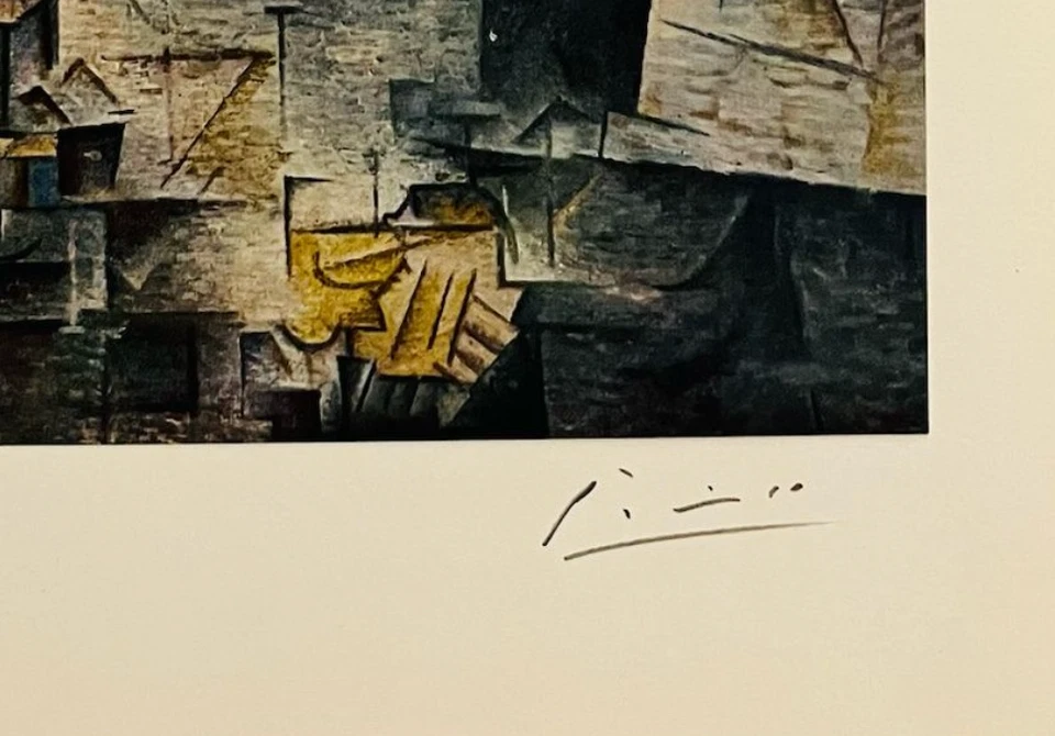 Pablo Picasso Hand-Signed Original Print With COA and +$3,500 USD Appraisal - Image 4 of 4