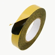 JVCC Double-Sided Black Tissue Tape [Arylic Adhesive] (DCT-39A-B): 1/2 in. x 60 
