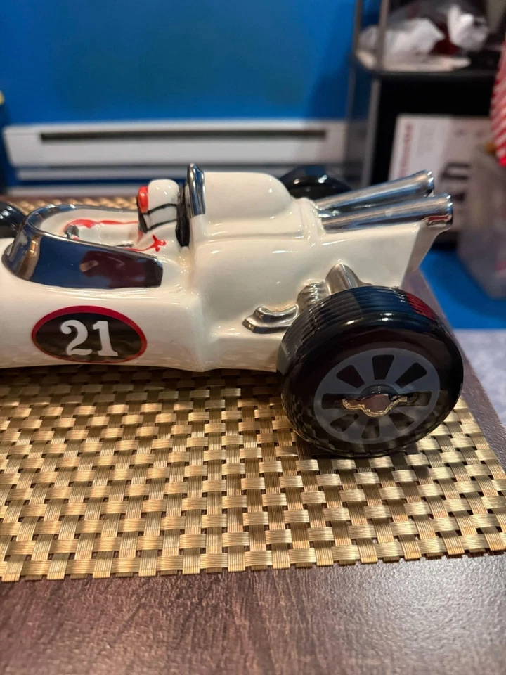 1970 VINTAGE Race Car Sprint Car#21 Ezra Brooks Empty Decanter  - Image 3 of 4