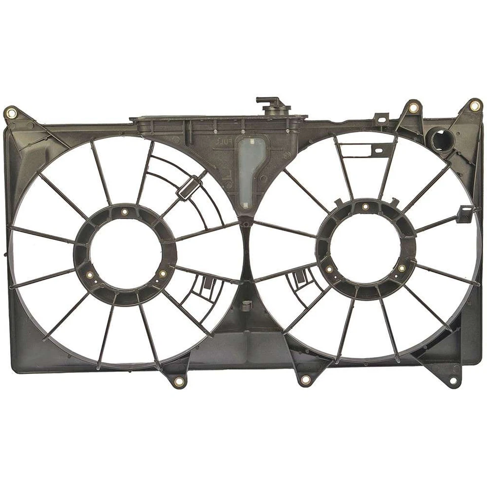 Cubierta del ventilador de refrigeración del radiador Dorman con tanque de botella de desbordamiento de refrigerante para IS300 Foto 3 de 3