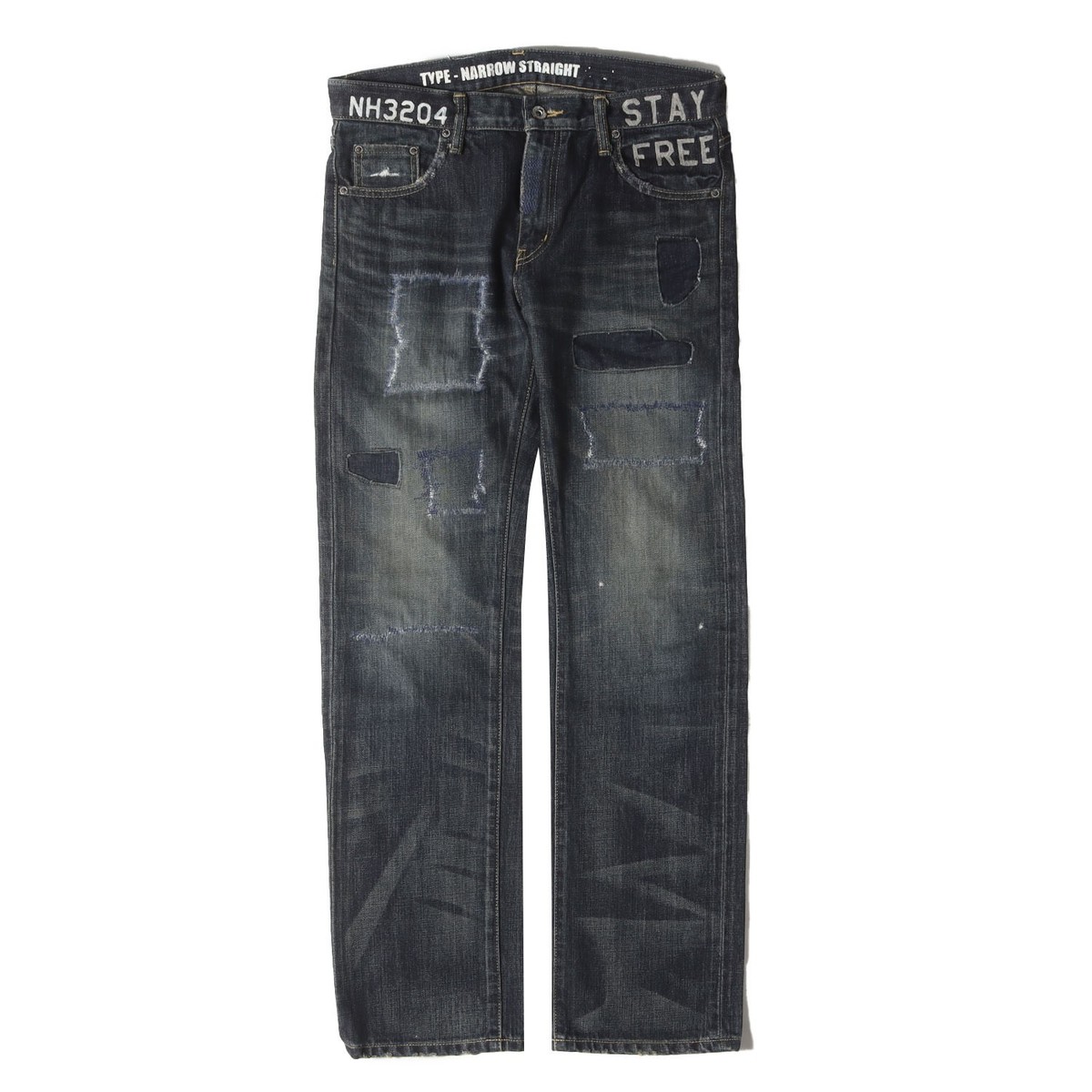 希少【neighborhood】WASHED NARROW/14OZ-PT NEIGHBORHOODWashed.Narrow14OZ-