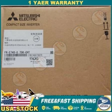 FR-E740-0.75K-CHT NEW MITSUBISHI COMPACT FREQUENCY INVERTER PLC MODULE