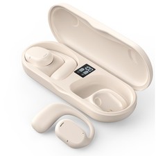Bluetooth 5.4 Open Ear Earbuds - Wireless Sport Over Earphones with Built-in Mic