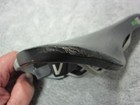 Vetta Saddle SL Titanium Seat Black w/ Green Vintage Racing Made in Italy — photo 7