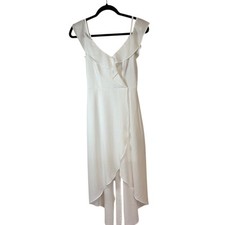 By&By Elegant White Sleeveless Dress