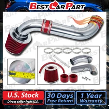 BCP RED 00-02 Dodge Durango/Dakota 4.7 V8 Cold Air Intake Racing System + Filter