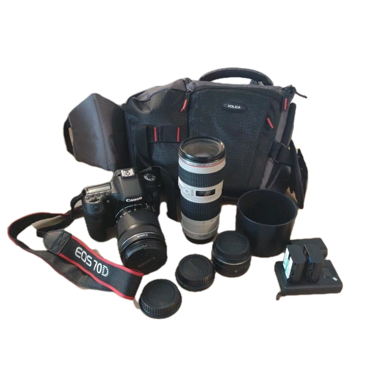Tapa Objetivo Para Canon EOS 70D, EOS 7D, EOS 6D, EOS 700D, EOS 100D.., EOS Rebel