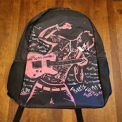mgk Machine Gun Kelly Tickets To My Downfall Black Pink Backpack Tour Merch