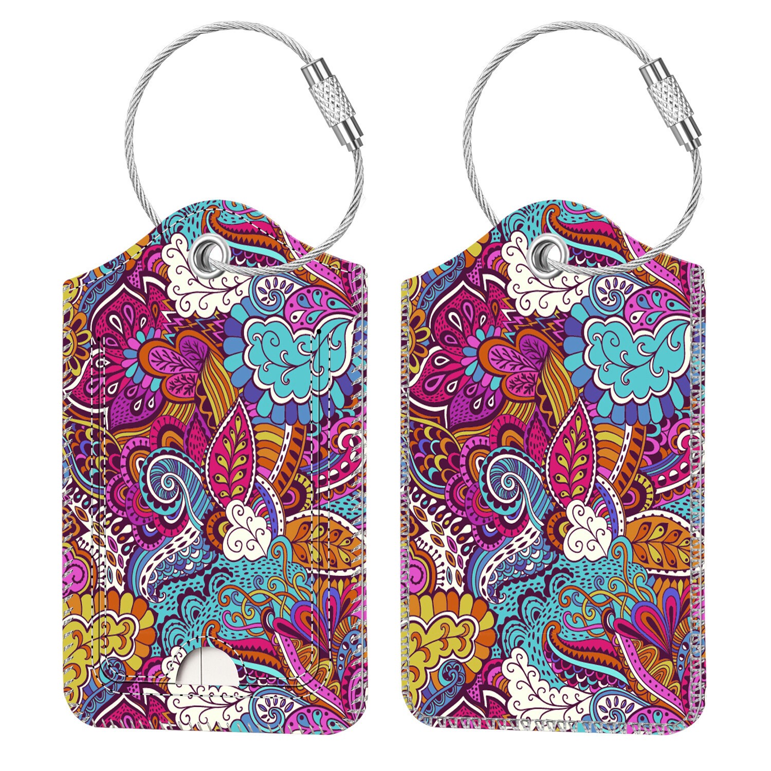 Tags For Travel Bag Suitcase Privacy Cover Id Label With Loo