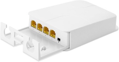 4 Port PoE Gigabit Extender Ethernet/PoE Power AP IEEE802.3af/at Power-in & out