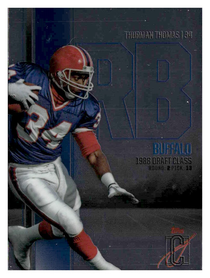 2024 Topps Signature Class #BCV-5 Thurman Thomas Base Chrome Variation
