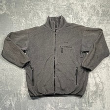 Helly Hansen Fleece Jacket Men XL Grey Full Z...