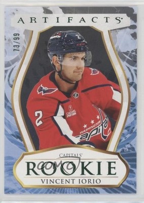 2023 Upper Deck Artifacts Rookie Redemptions Emerald 73/99 Vincent Iorio RC 2a8