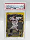 2025 Bowman Prospects Konnor Griffin #BP-86 Yellow /75 - PSA 8 Pirates