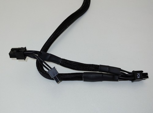 Corsair CP-8920143 Type 4 PCIe Cable 8 Pin to Dual 6+2 Splitter End GPU Video Ca - Picture 5 of 11