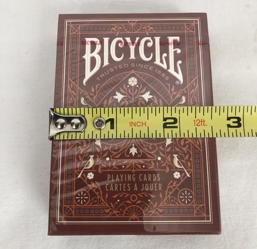Bicycle Brown Aviary Owl Playing Cards Deck 2021 Special Edition Sealed - Picture 6 of 8