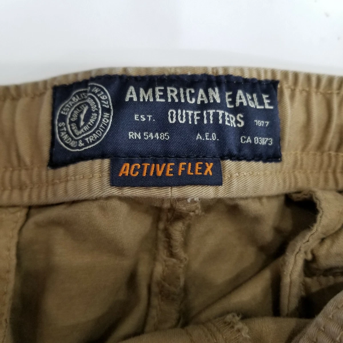 Ae khaki joggers new arrivals