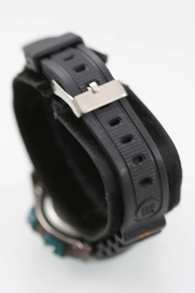 Timex Reloj Mujer Plástico Marrón Verde Negro 100m Luz Alarma Fecha Cron Cuarzo Foto 2 de 4