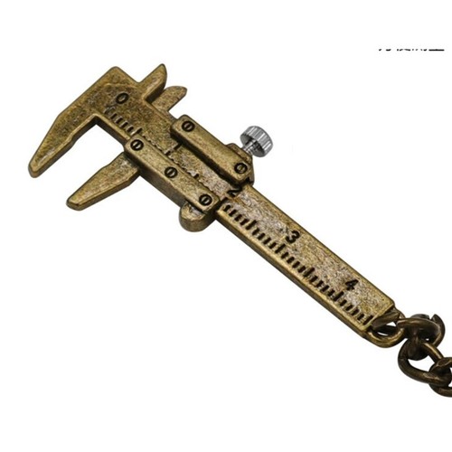3Pc Precision Pocket Vernier Caliper Keyring Measuring Tool Mini Vernier Calipe - Picture 7 of 8