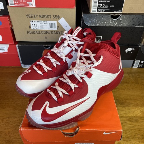 Size 11.5 - Nike Air Max MVP Elite 2 Varsity Red NWB 2015 *$295 on GOAT* - Picture 3 of 6
