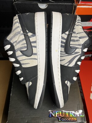 Air Jordan 1 Low 'Zebra' GS Youth Men | eBay