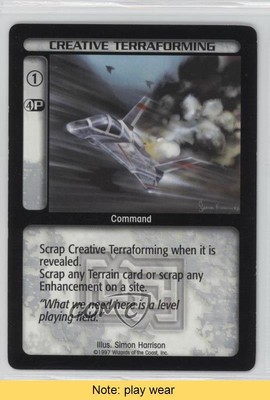1996-98 Battletech CCG Creative Terraforming READ 2s8