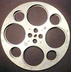 35MM  ALUMINUM  17" GOLDBERG  3000'  "CLASSIC"  REEL - Hollywood Decoration