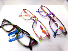3 Lady /Girl Reading Glasses Impact resistant Power 3.50 Multicolor fashion