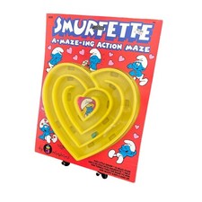 Smurfette A-Maze-Ing Action Maze by Colorforms Smurf Smurfs