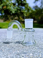 Premium Quality 18mm 90° 180 Degree Dry Ash Catcher Tobacco Water Pipe Bong