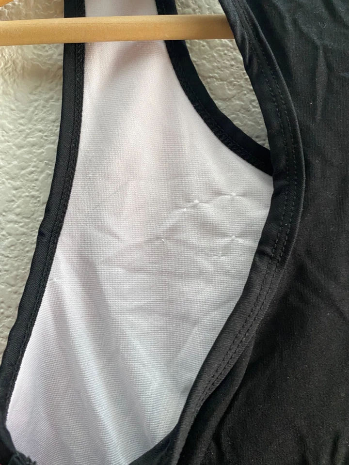 Sutiã Otomix regata embutido academia treino atlético pequeno Fleur De Lis - Imagem 4 de 4