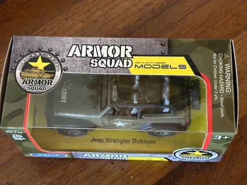 Welly Armor Squad Models Jeep Wrangler Rubicon 1:38 - Picture 2 of 3