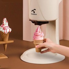 Ice Cream Maker DIY Soft Serve Ice Cream for Home Household