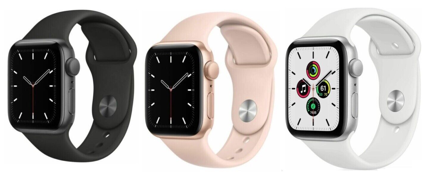 Apple Watch SE 40mm 44mm GPS + WiFi + Cellular Pink Gold Gray