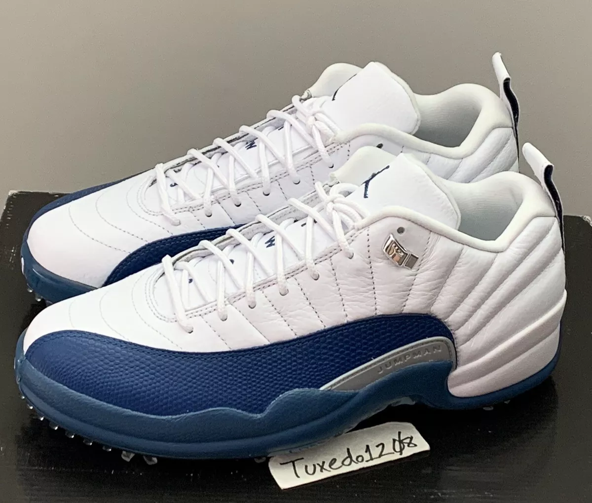 Air Jordan 12 Low Golf Shoes.