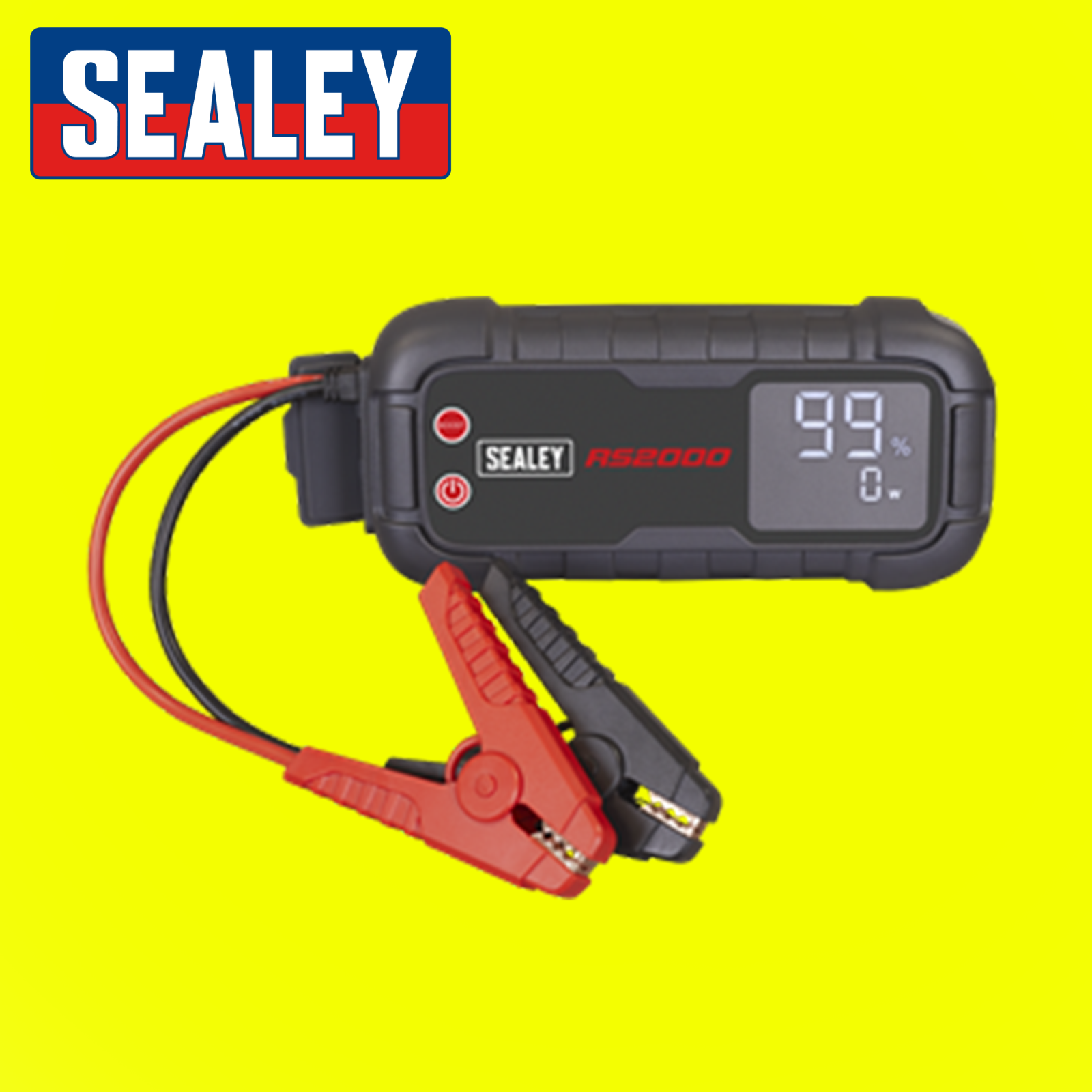 Sealey RoadStart 12V Jump Starter Power Pack 2000A Compact Lighweight Li-Ion - Image 9