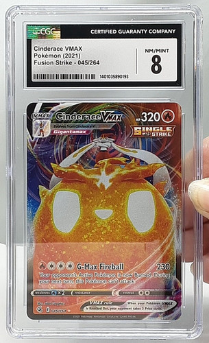 Cinderace VMAX graded CGC 8 for sale on eBay
