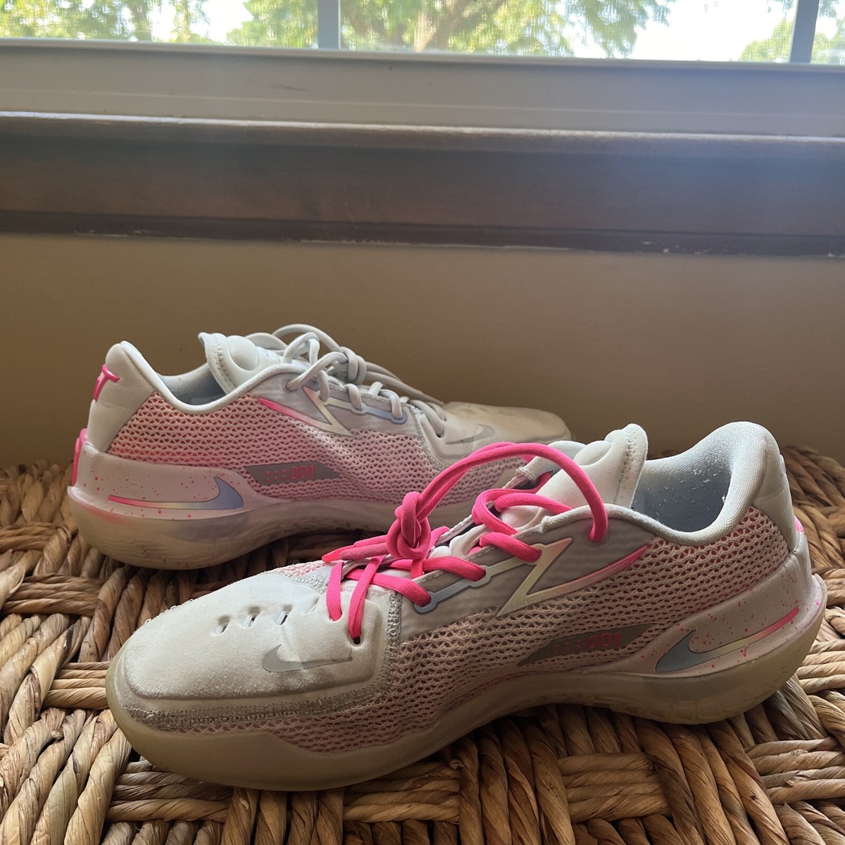 Size 11.5 - Nike Air Zoom GT Cut Pure Platinum Pink Blast