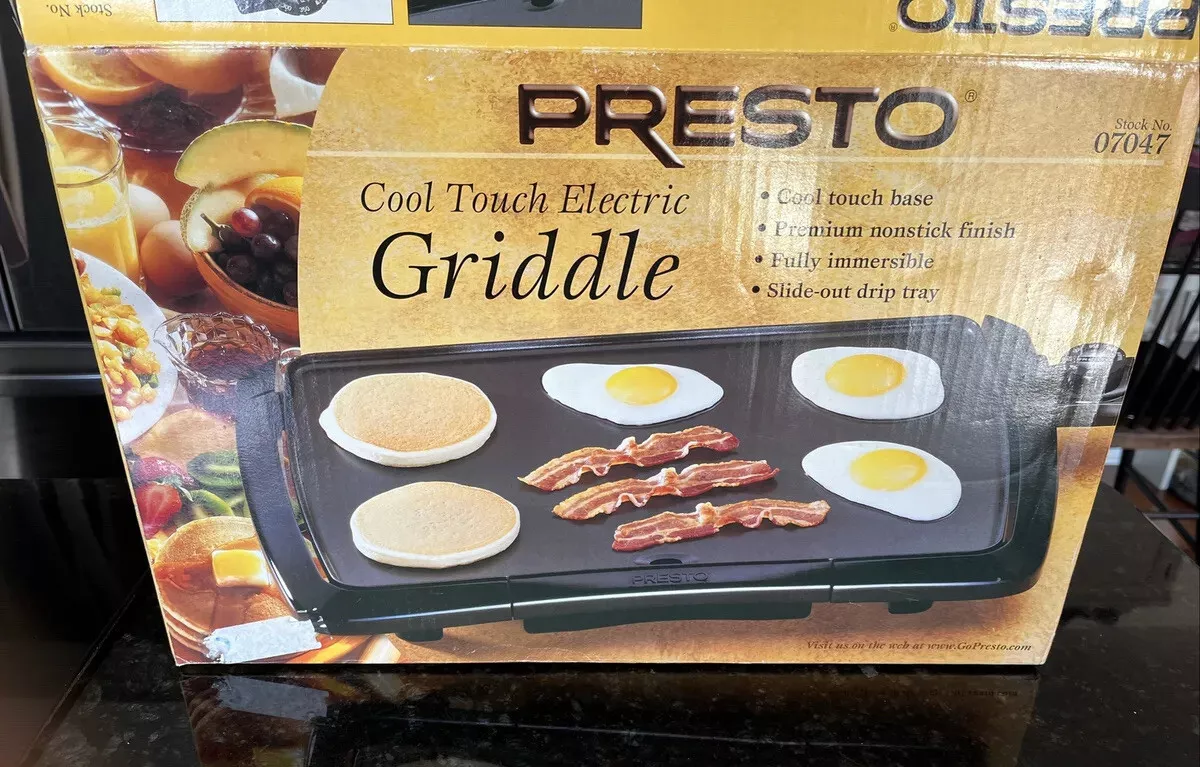 Presto electric 2024 griddle stores