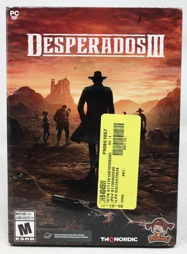 DESPERADOS III 3 PC DVD - New Sealed - See desc.
