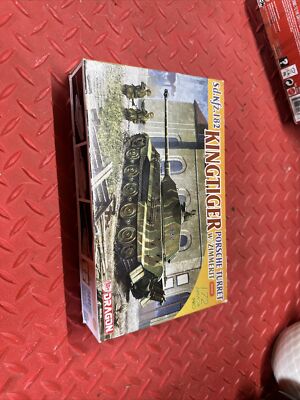 1/72 Dragon 6302 King Tiger Porsche Turret w/Zimmerit DS Track Sd.Kfz.182