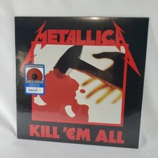 Metallica : Kill Em All (Limited Jump In The Fire Engine Red Vinyl LP) SEALED