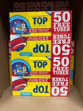 Top Regular  KING Red RYO Cigarette Tubes - 250ct Box (4 Boxes) SHIPS IN BOX
