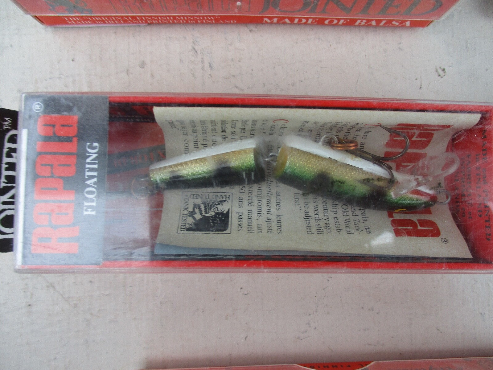 5 Rapala Ratl-Rap & Jointed Rapala Plugs Lures New in Package - Image 3