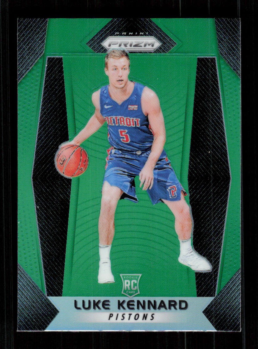 2017-18 Panini Prizm #171 Luke Kennard RC Green Prizm